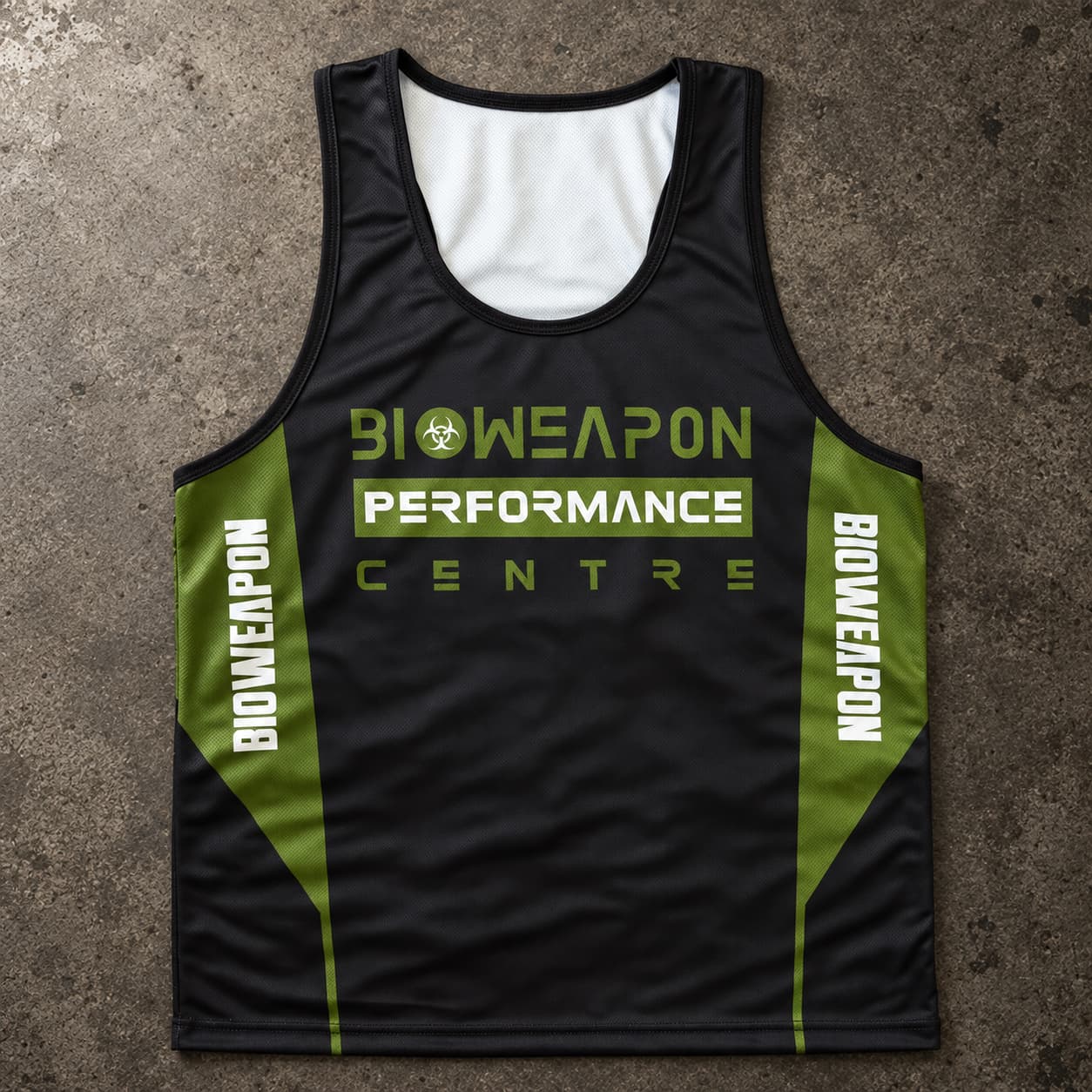 BioWeapon Dri-Fit Singlet Black
