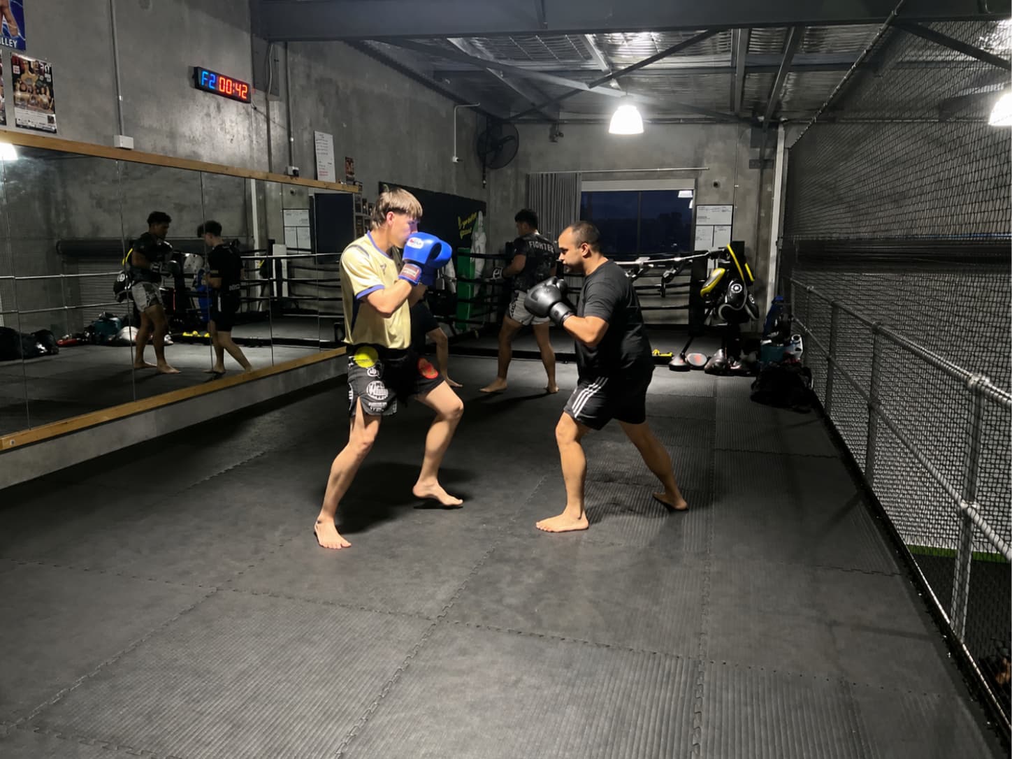 Boxing sparring session — BioWeapon Perth