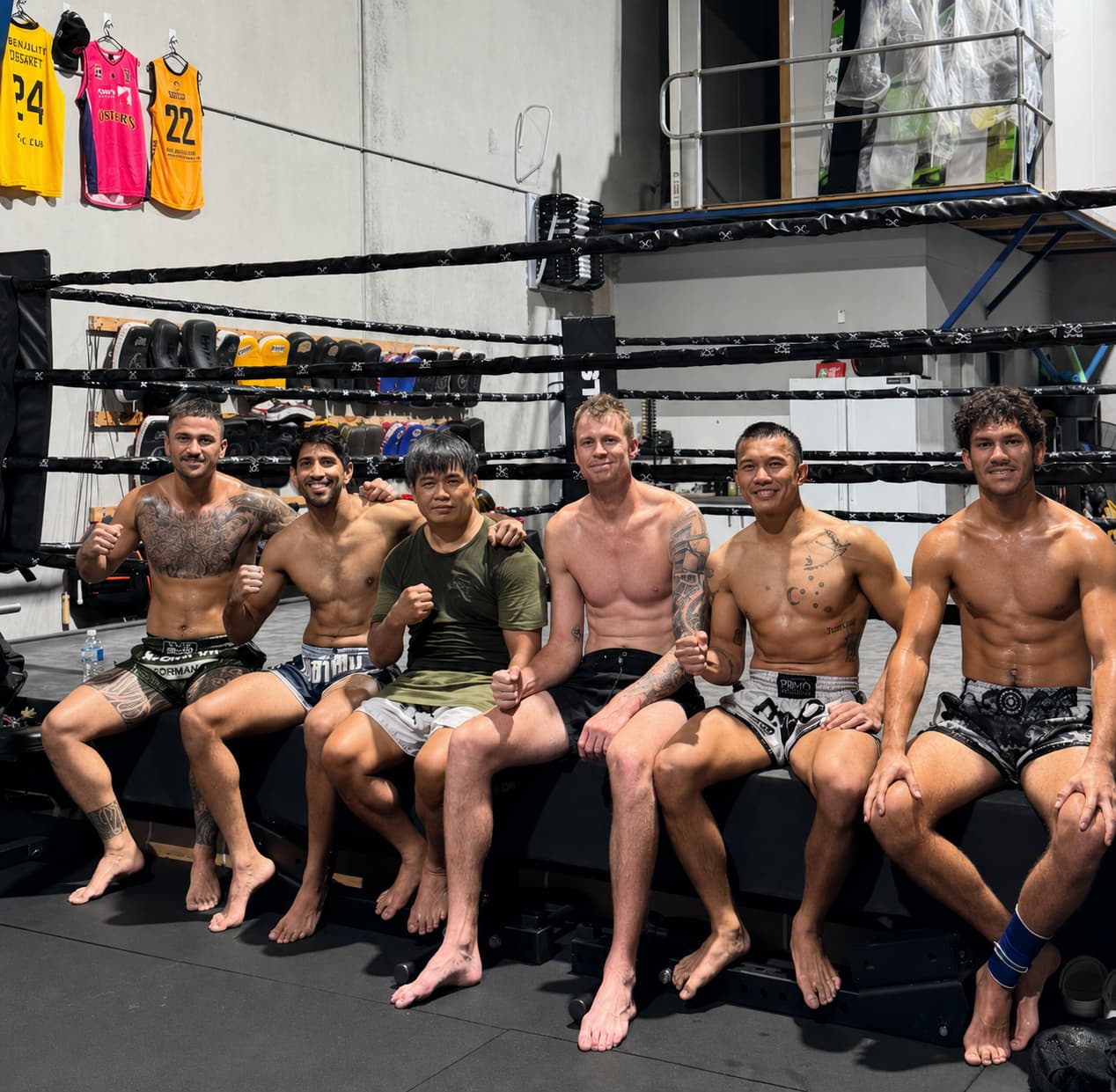 BioWeapon Performance Centre members training